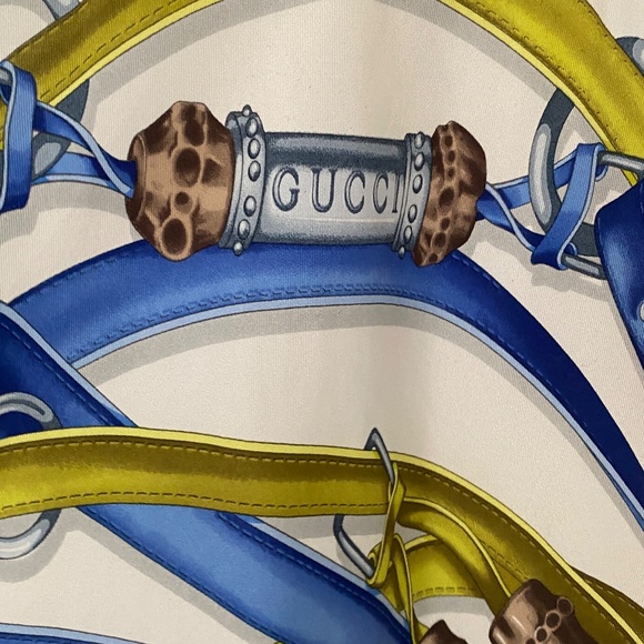 SILK GUCCI HALTER - Picture 5 of 14